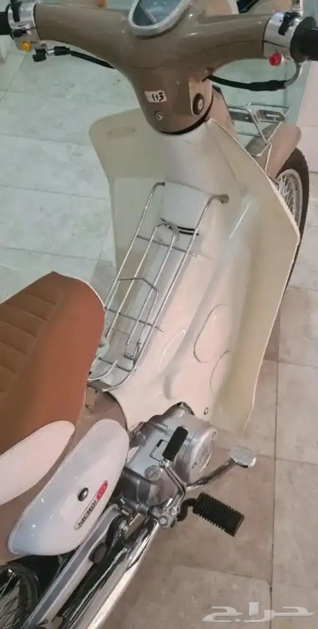 مكنه موتوسيكل للبيع لاعلى سعر مشتغلش غير اسبوع فقط واتركنت 13