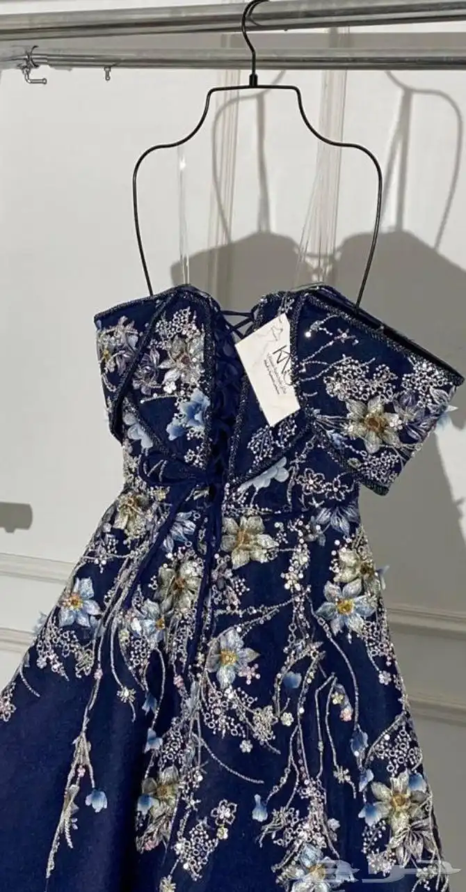 فستان ملكه ازرق 0