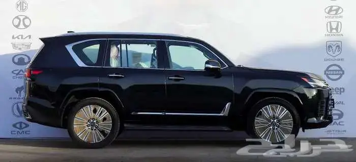 لكزس LX600 اسود   موف 2025 5