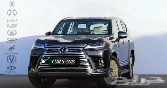 لكزس LX600 اسود   موف 2025 0