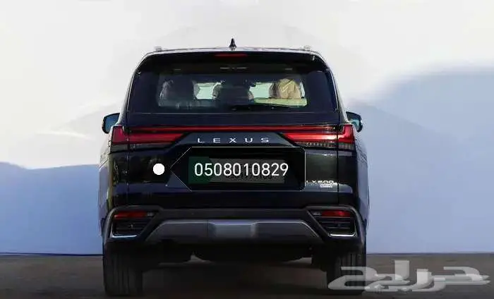 لكزس LX600 اسود   موف 2025 9
