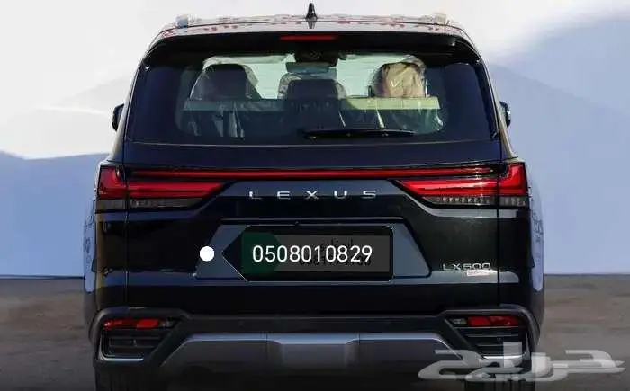 لكزس LX600 اسود   موف 2025 10