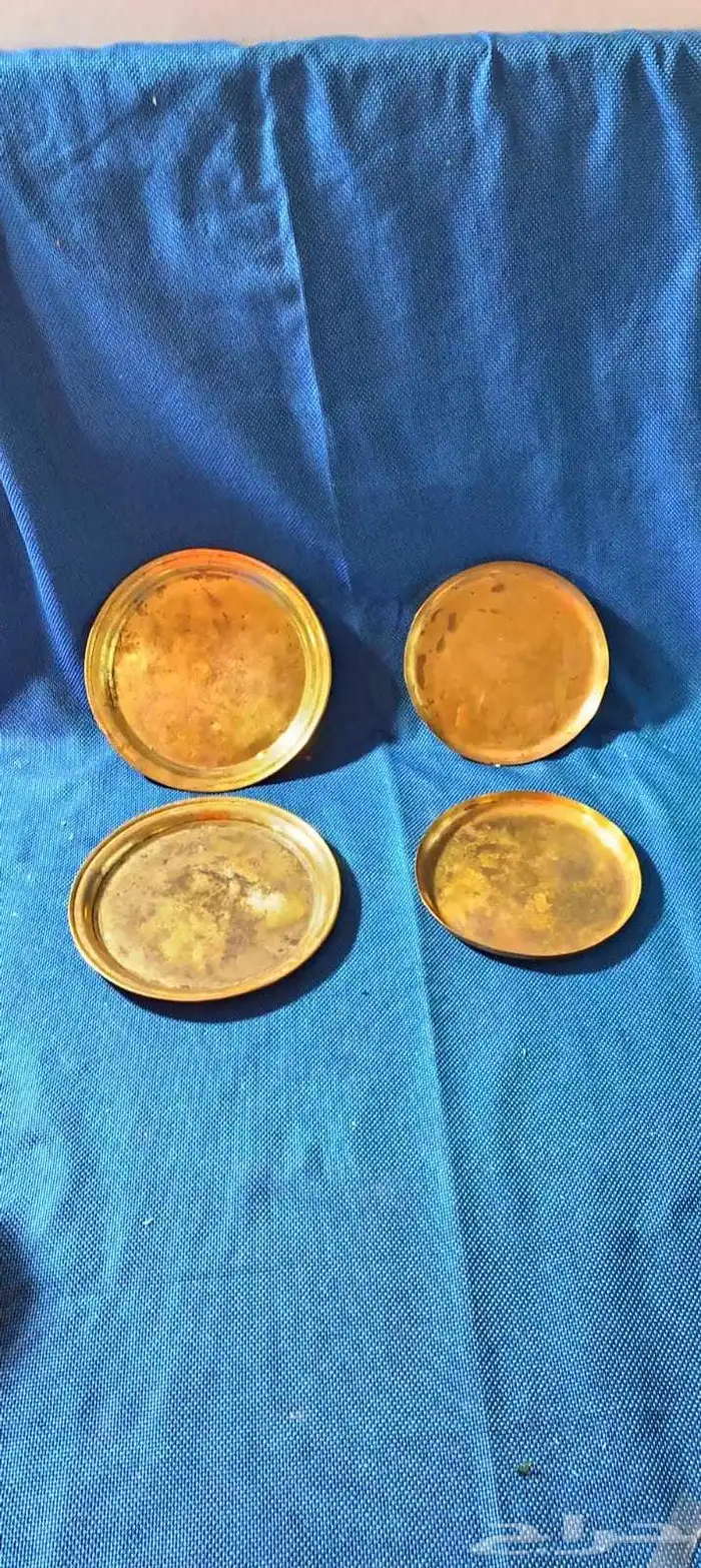 كفتين نحاس قديم تراثي صناعة اوروبيه 0