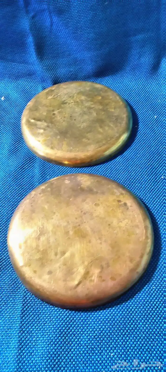 كفتين نحاس قديم تراثي صناعة اوروبيه 4