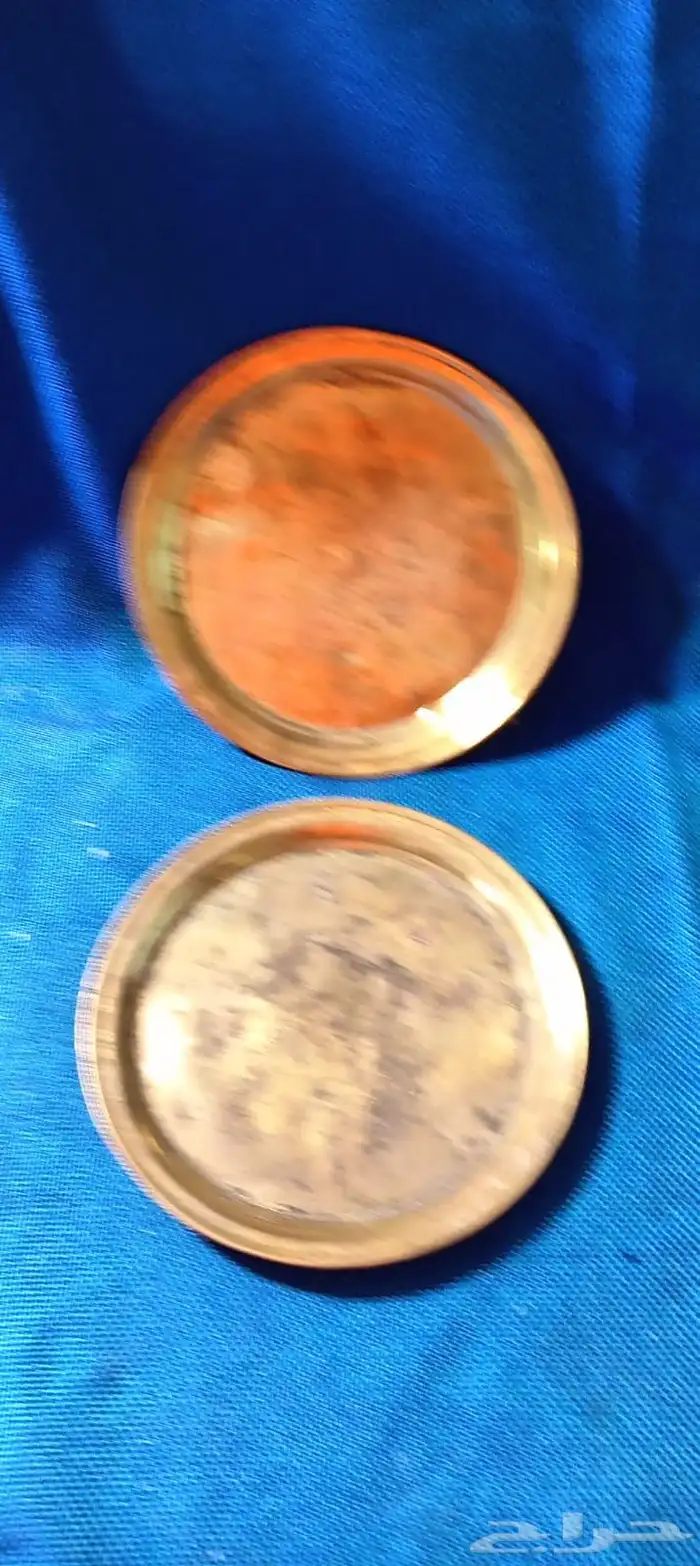 كفتين نحاس قديم تراثي صناعة اوروبيه 2