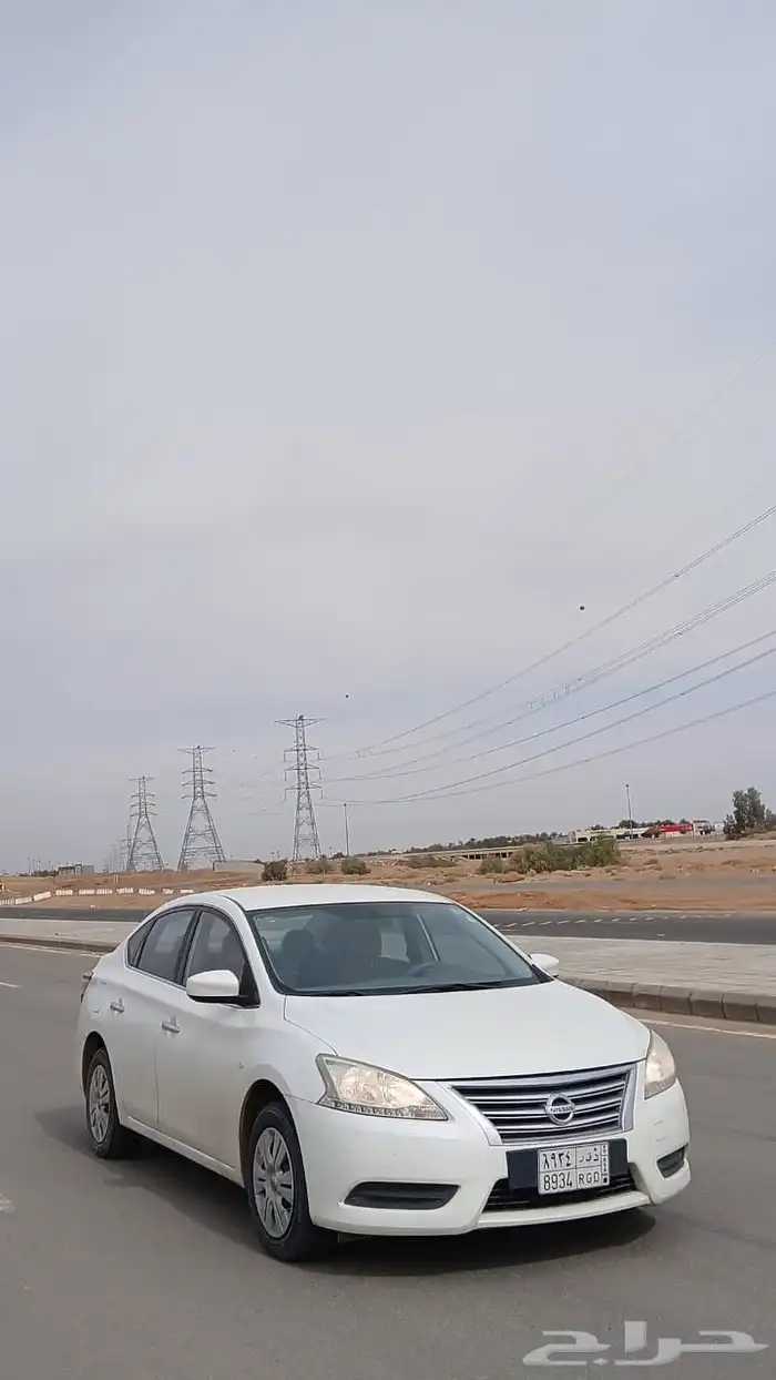 نيسان سنترا موديل 2016 ماشي 130الف مصدوم 9
