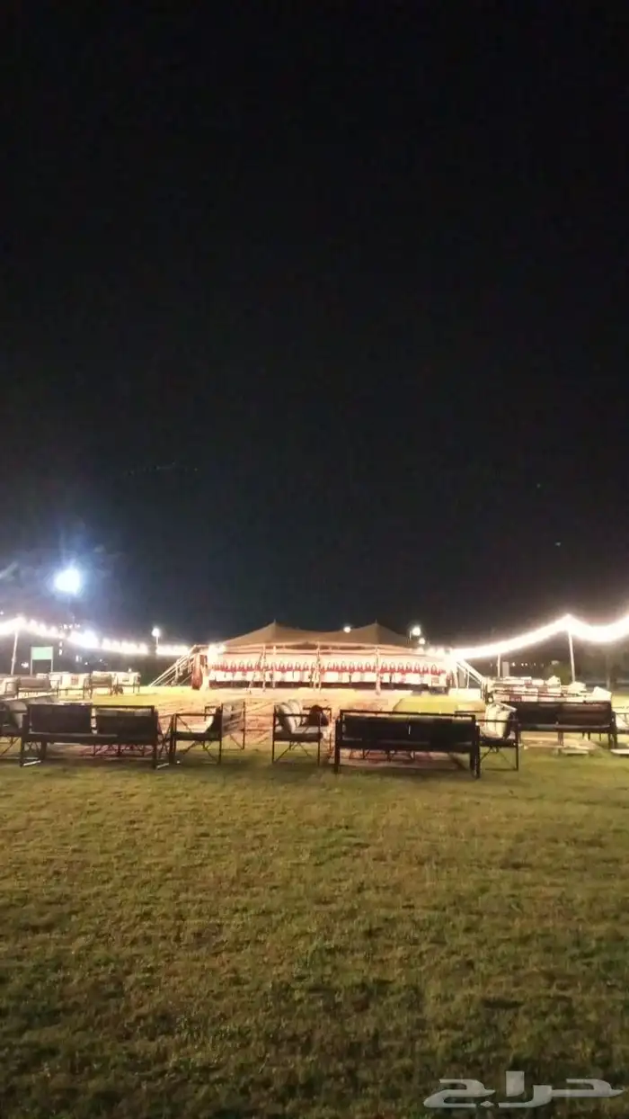 تنظيم حفلات ومناسبات ويوجدخيم ويوجد كرسي ملكي وزل ملكي 20