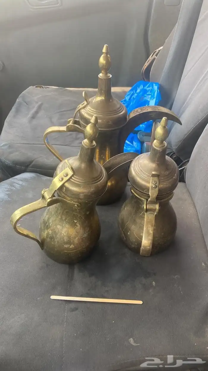 تراث دله نحاس اصلي مع الختم 0