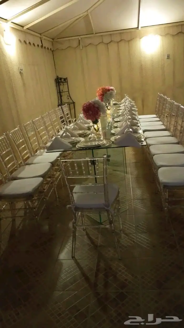 تاجير خيم ودفايات جلسات مغربيه وجميع لوازم الحفلات والمناسبت 15
