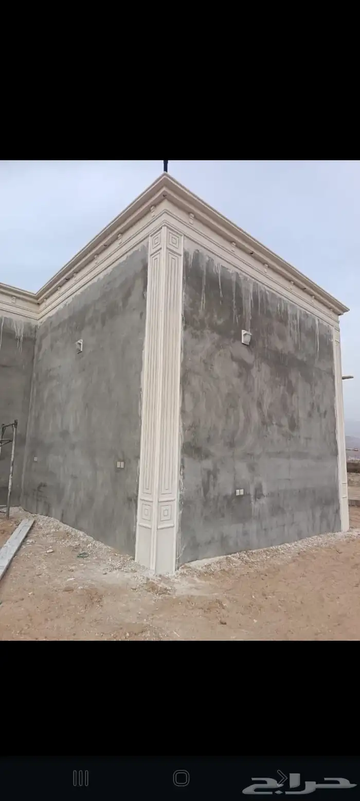 ديكوات خا رجيه سمنت الرياض وبطحا الرياض بديل الحجر 1