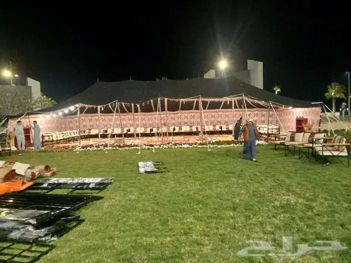 تاجير خيم ودفايات جلسات مغربيه وجميع لوازم الحفلات والمناسبت 33