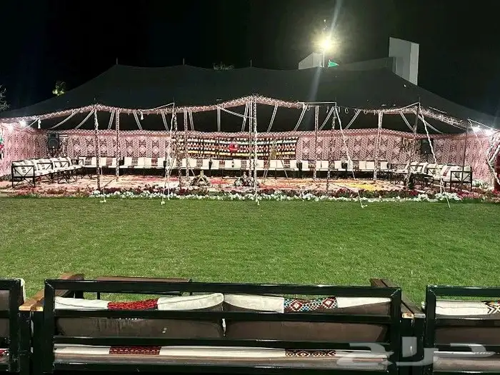 تاجير خيم ودفايات جلسات مغربيه وجميع لوازم الحفلات والمناسبت 29