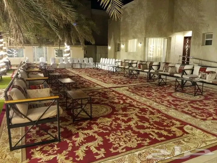 تاجير خيم ودفايات جلسات مغربيه وجميع لوازم الحفلات والمناسبت 5