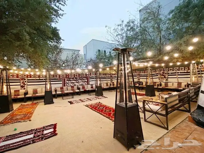 تاجير خيم ودفايات جلسات مغربيه وجميع لوازم الحفلات والمناسبت 28