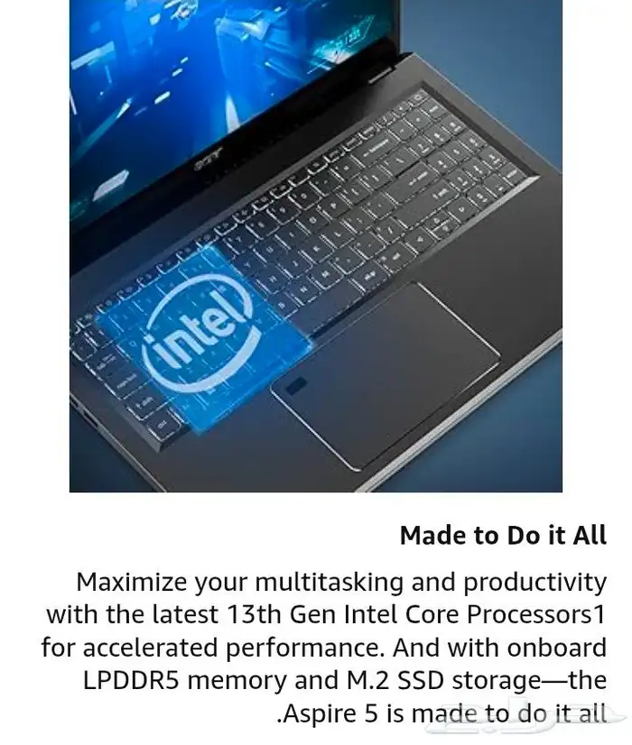 لاب توب ايسر اسباير نوت بوك 5 Laptop acer inspire notebook 19