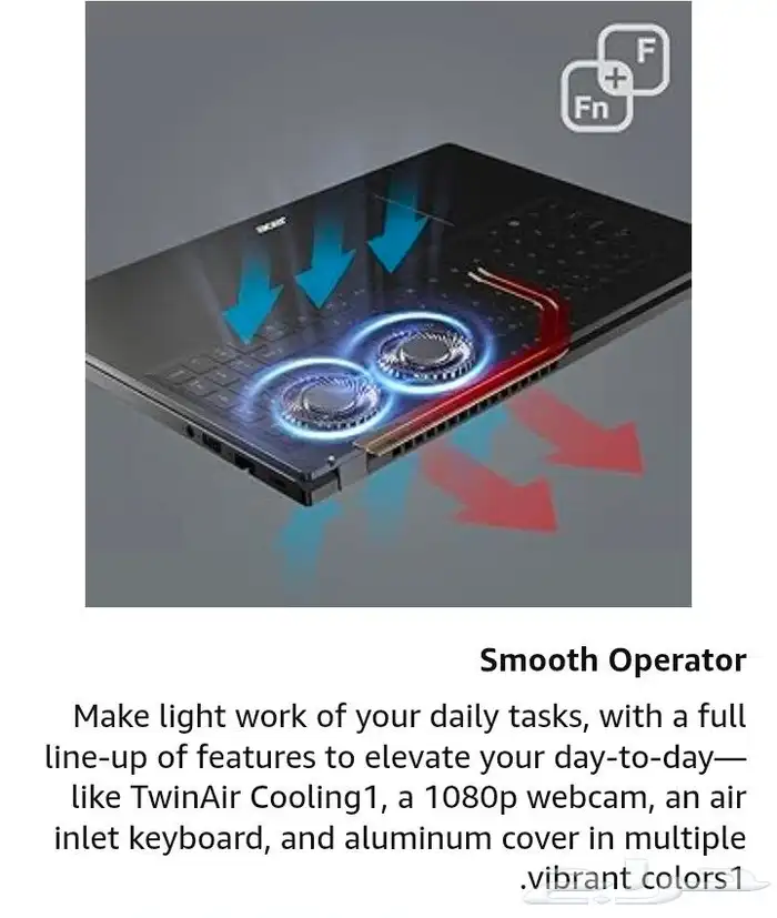 لاب توب ايسر اسباير نوت بوك 5 Laptop acer inspire notebook 18