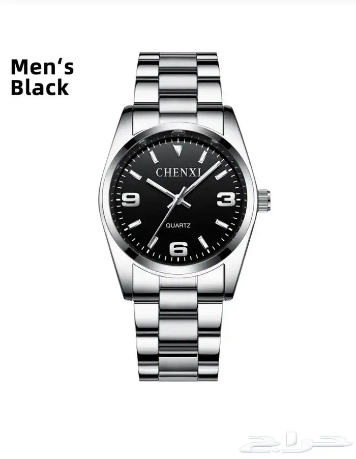 Choice ساعة CHENXI كاجوال أنيقة للرجال باللون الأسود 0