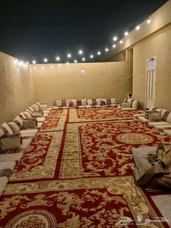 تاجير خيم ودفايات جلسات مغربيه وجميع لوازم الحفلات والمناسبت 27