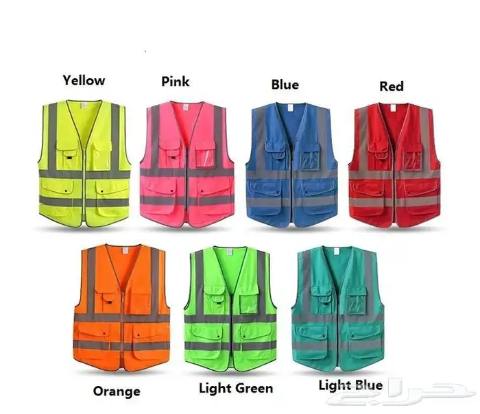 طباعة سترات السلامة سيفتي.. Safety vests 0