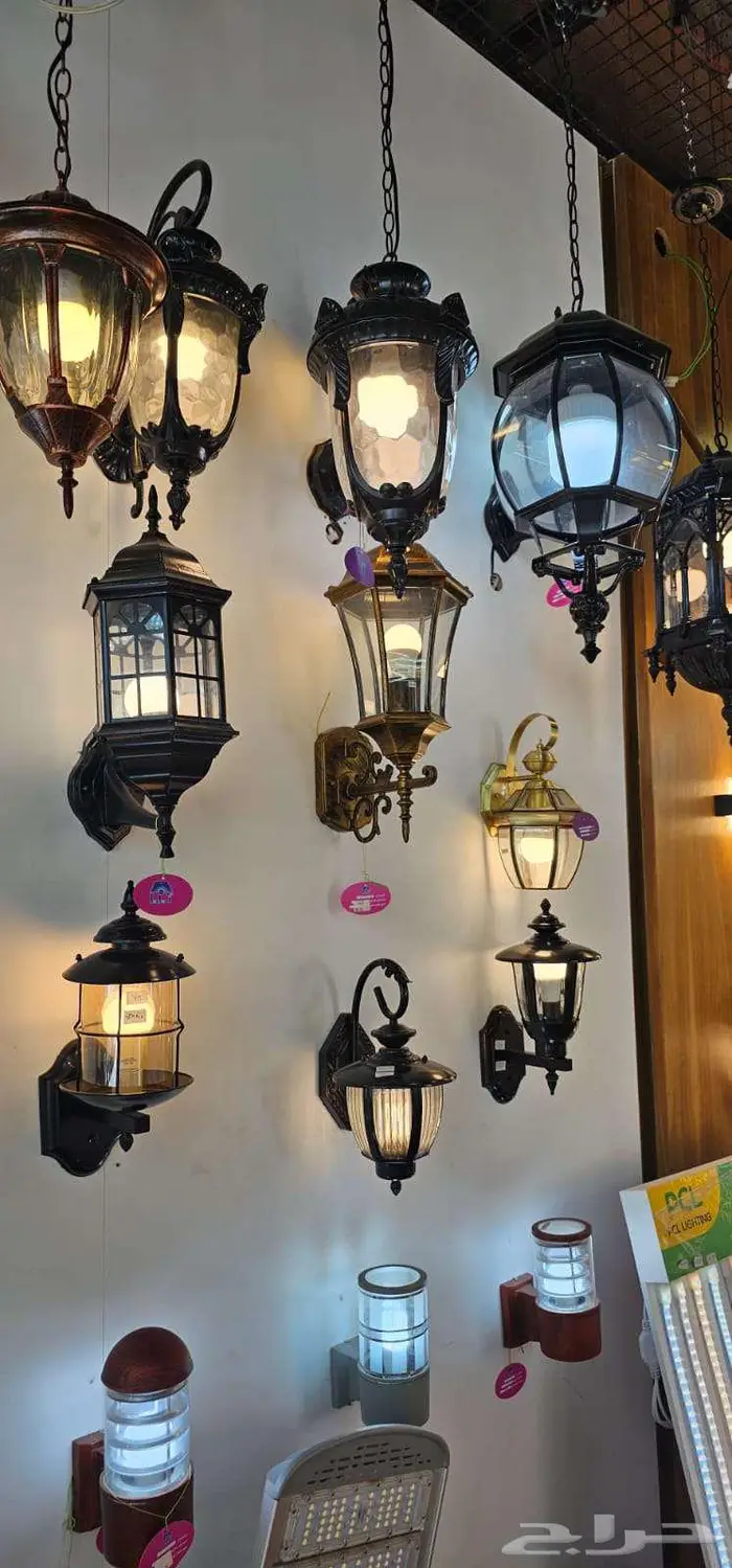 انارة جدارية انارة اسوار انارة بوابات 8