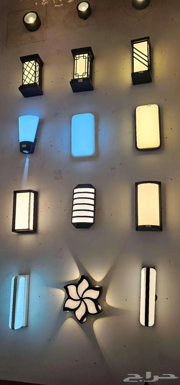 انارة جدارية انارة اسوار انارة بوابات 11