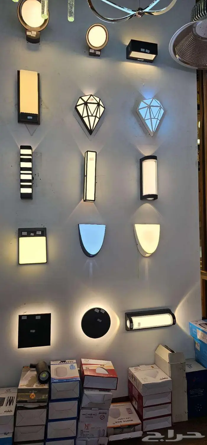 انارة جدارية انارة اسوار انارة بوابات 13