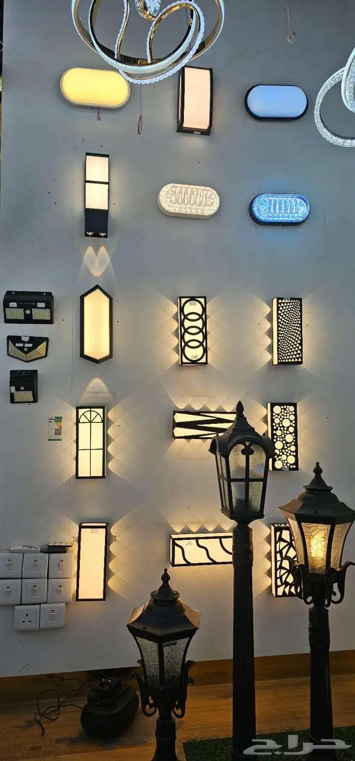 انارة جدارية انارة اسوار انارة بوابات 14