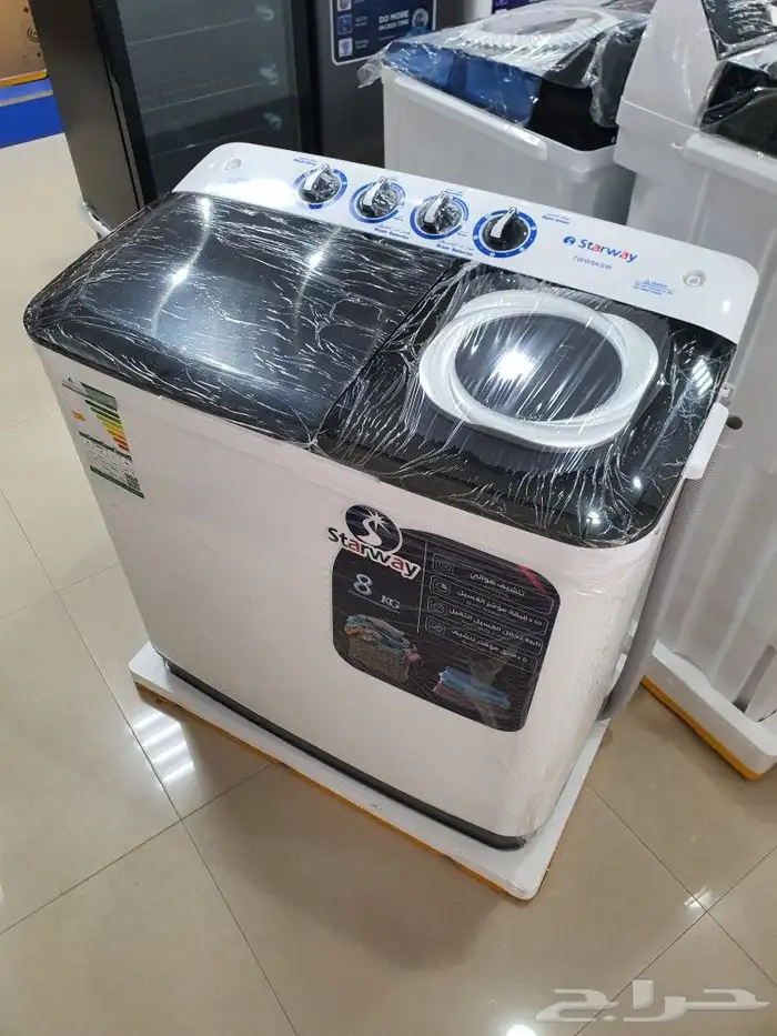 غسالات ملابس غسالة حوضين غسالة اتوماتيك غساله كيلو جديد 1