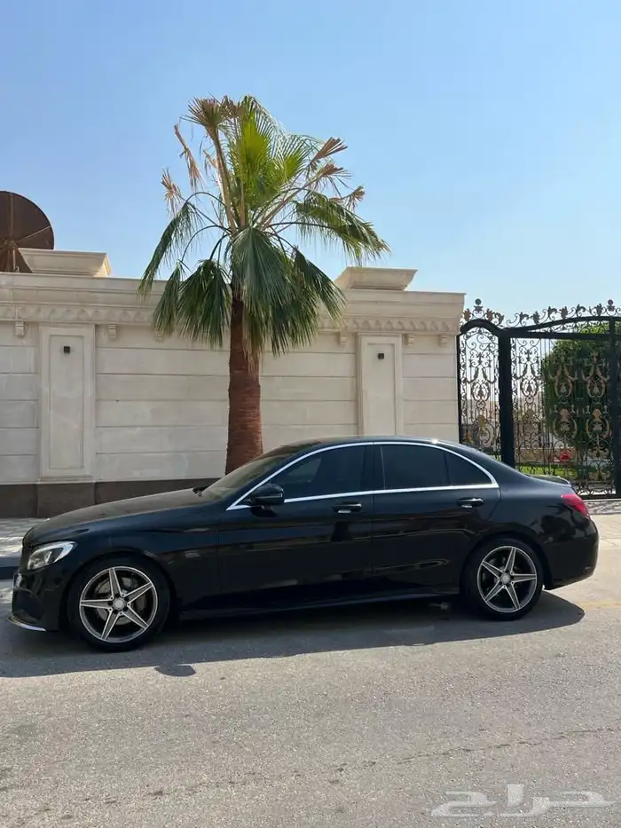 لمحبين الفخامه مرسيدس C200 مخزن 2017 سعودي الجفالي 18
