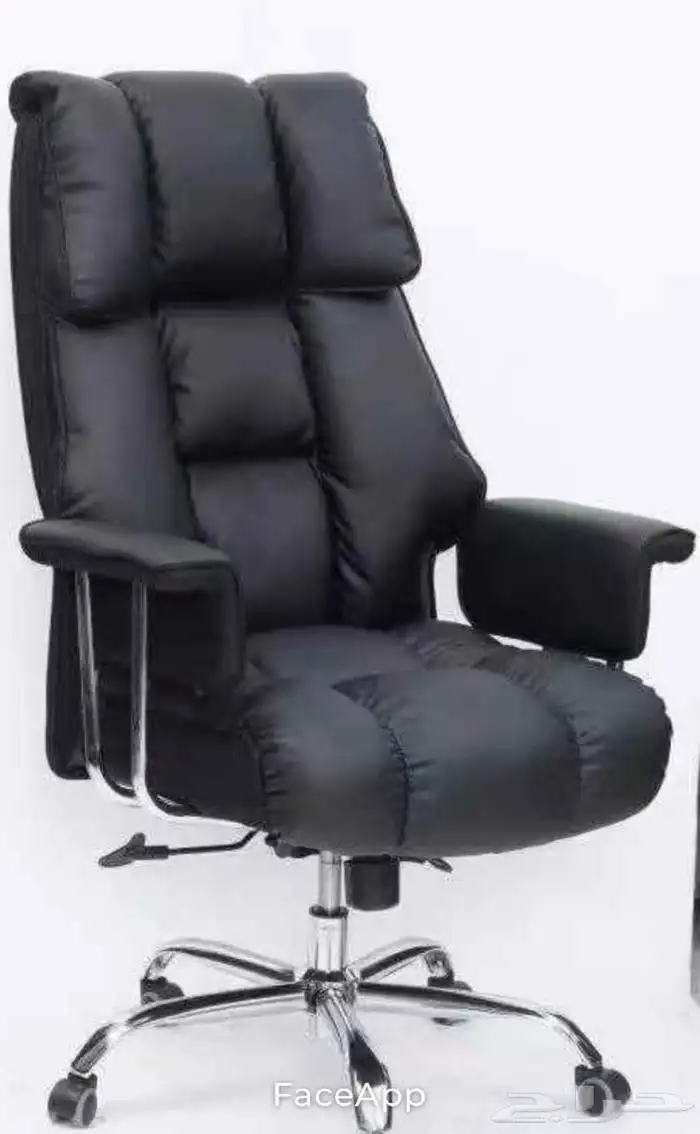 جديد موديلات كراسي دوار ثابت جلد شبك متوفر 1