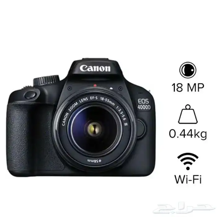 كاميرا كانون 4000d 5