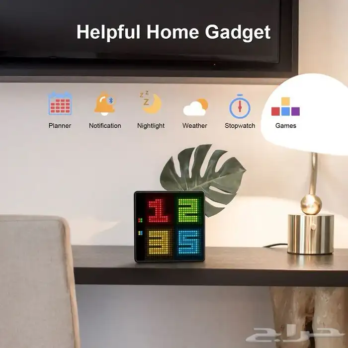 ( شاشة ) الإطار الذكي بكسل آرت Divoom Pixoo-Max 8