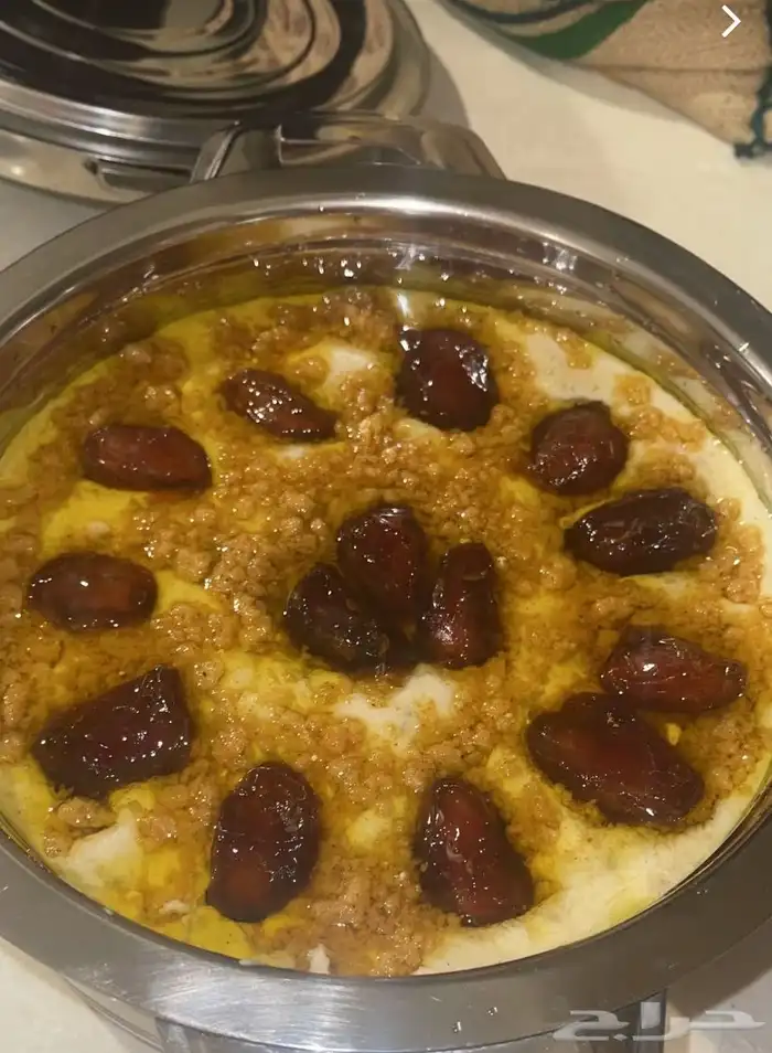 أكلات شعبيه   مراهيف بر - خبز فرن بر - ( السمن - دبس) 1