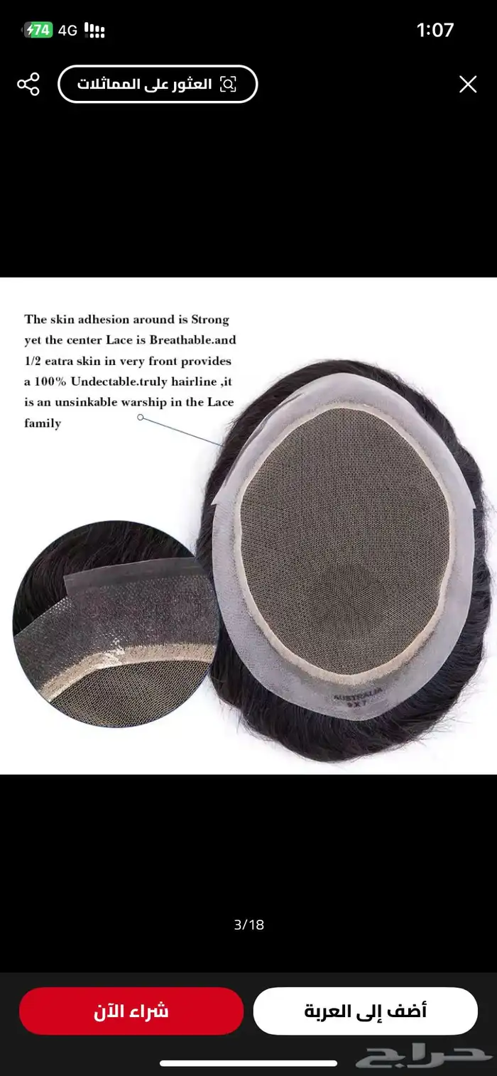 شبكيه شعر باروكه طبعيي 10