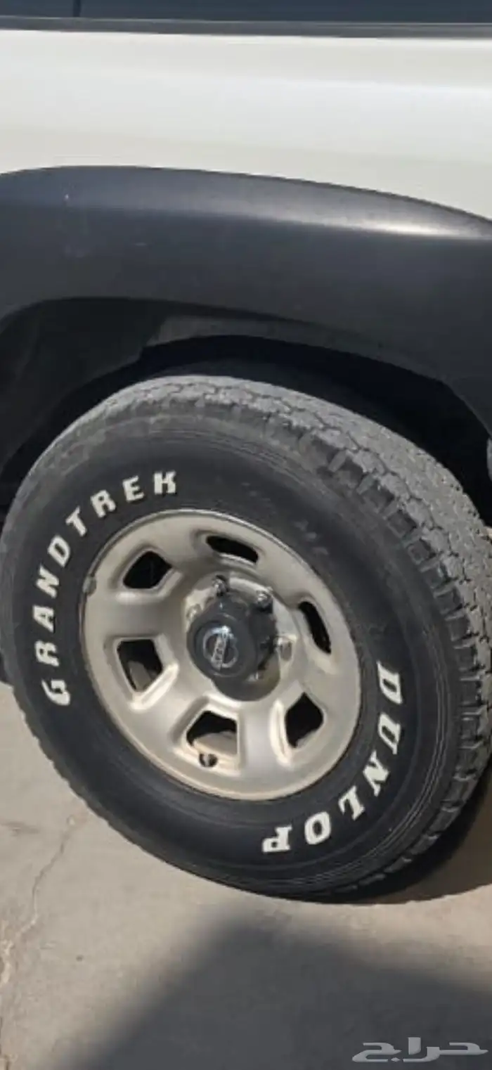 جنوط باترول فتك حديد وكاله مع كفرات 0