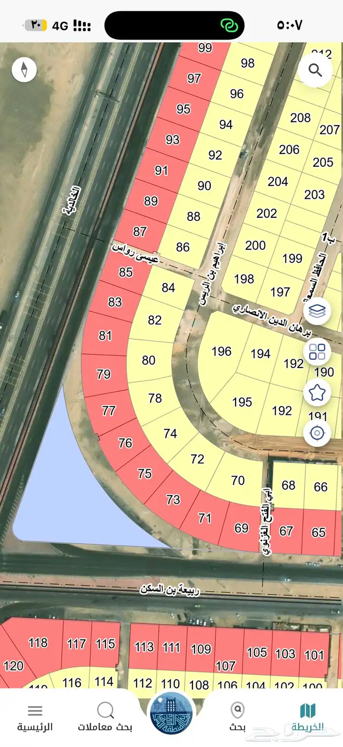 للبيع ارض تصريح 10 وحدات في الرجاء موقع ممتاز 0