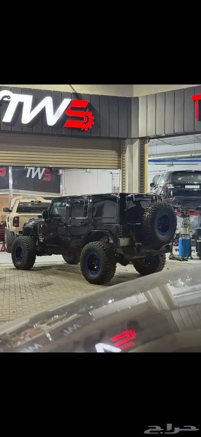 رانجلر JK 2012 4 ابواب اسود معدل تعديل كامل 2