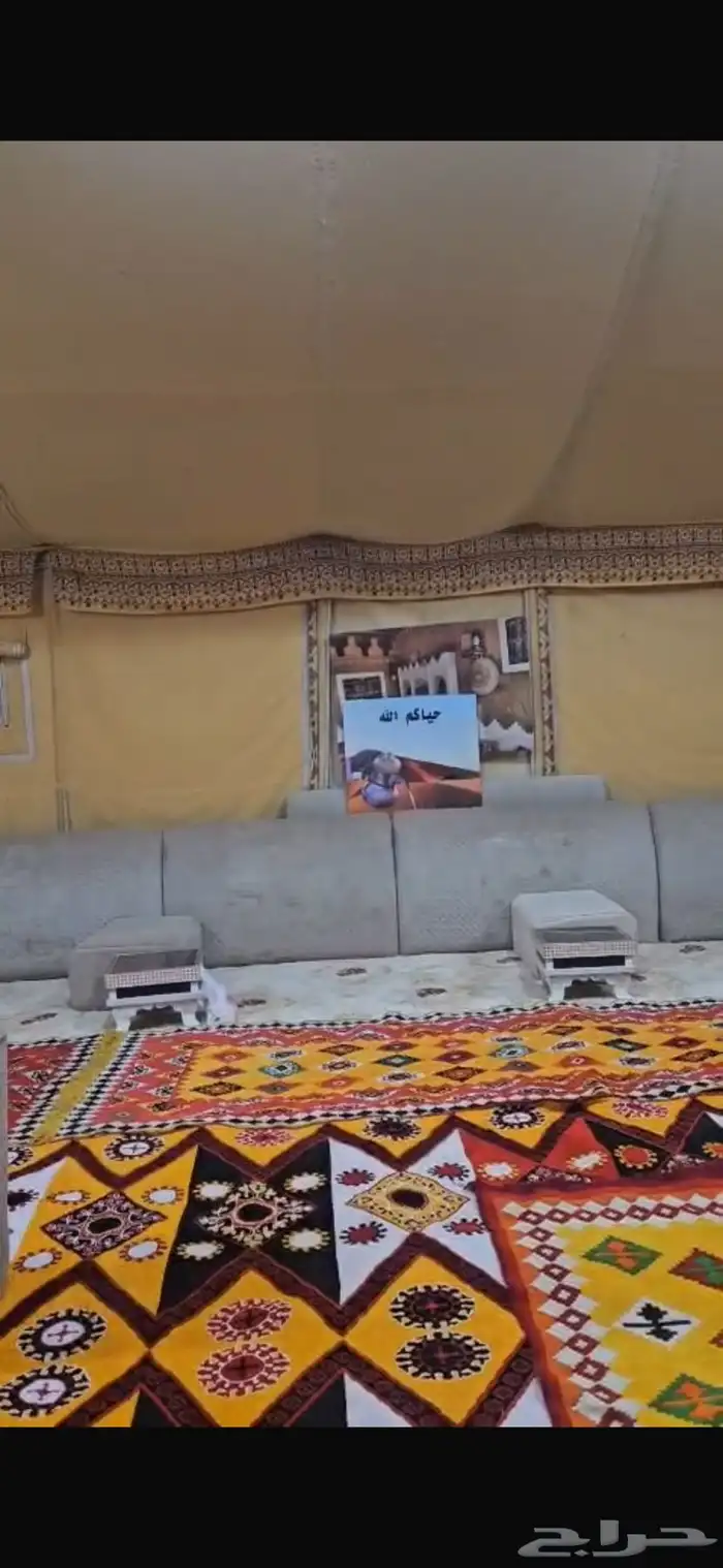 خيمه صباحيه اصليه شبه جديد 3