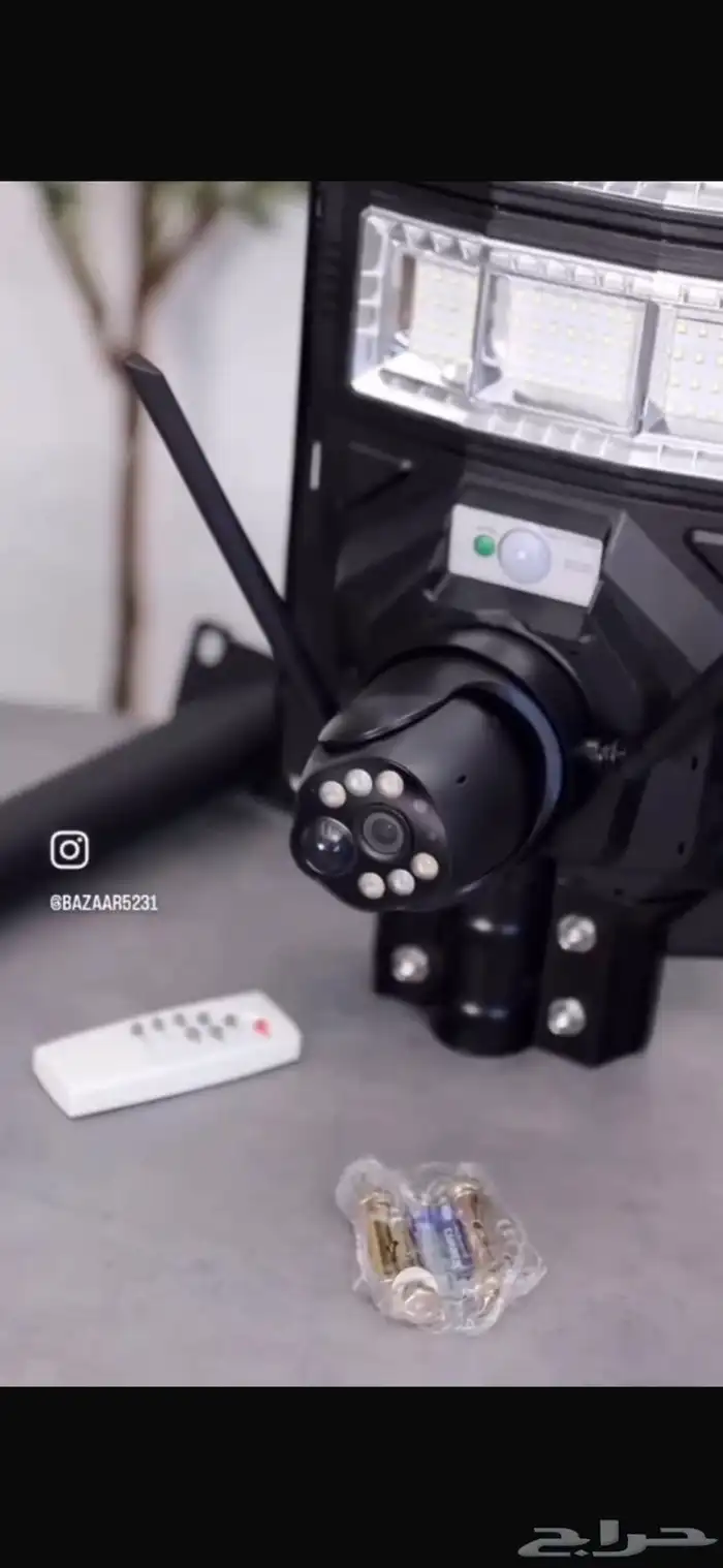 كاميرا شمسية ذكية مع أضاءة الدفع عند الاستلام والتوصيل مجانا 7