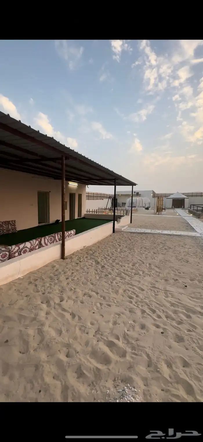 خيمة سداسية وجلسات في مربط الصويتية 8