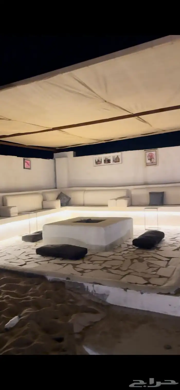 خيمة سداسية وجلسات في مربط الصويتية 7