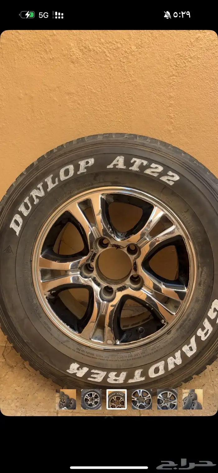 جنوط فراشة مع كفرات 2