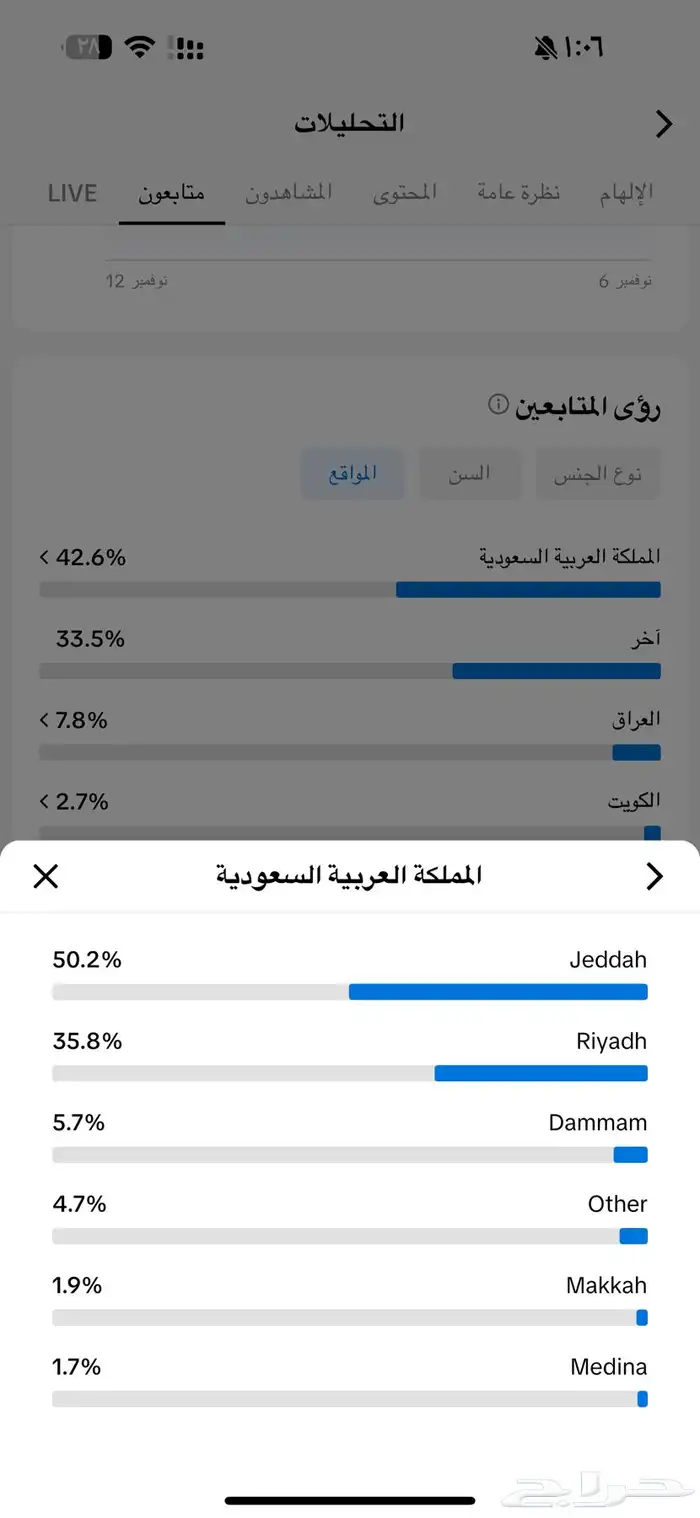 حساب تيك توك 6