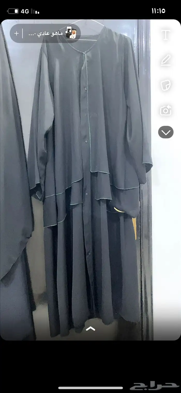 عبايه شبه جديده 2