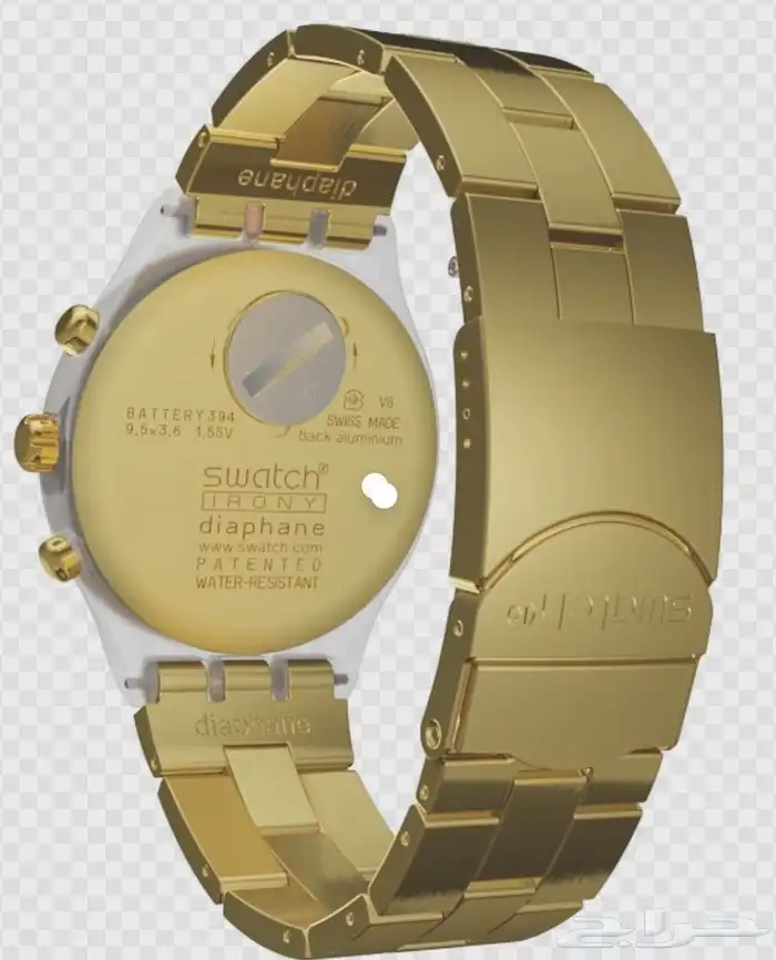 ساعه سواش سويسريه اصليه ذهبيه 1