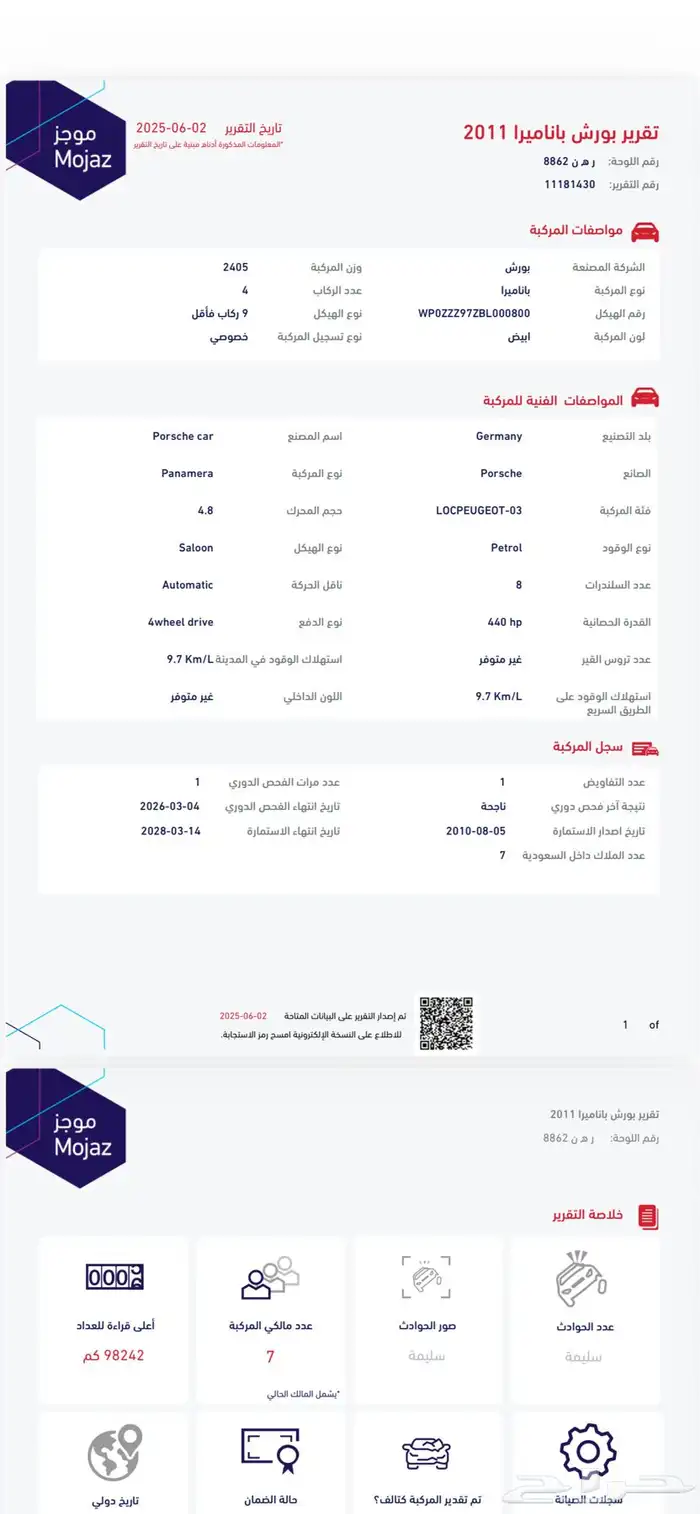 بورش باناميرا Sport Turismo 4S موديل 2011 17