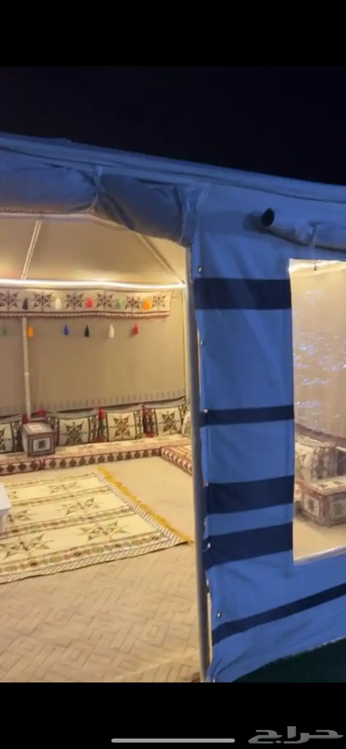 خيمه كامله بأثاثها والاناره 0