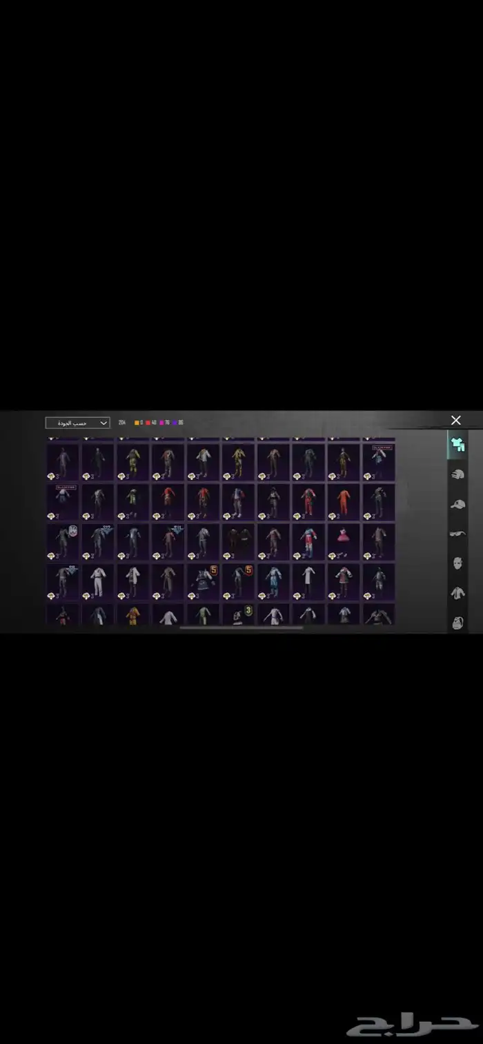 حساب ببجي 13