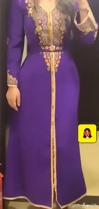 قفطان من مصممه مغربيه index