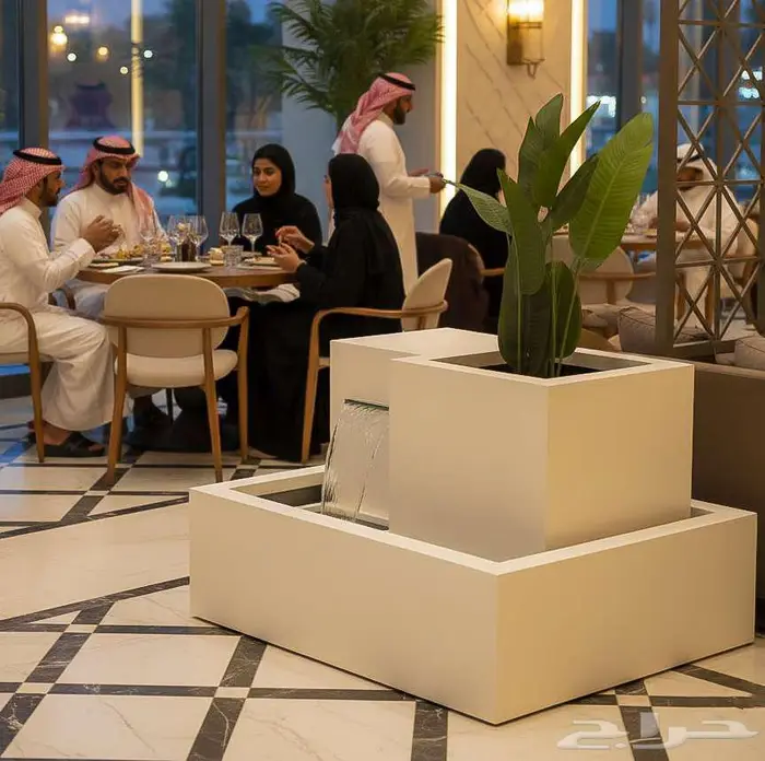 نوافير وشلالات جاهزة تنسيق حدائق الحوش والسطح بسعر المصنع 12
